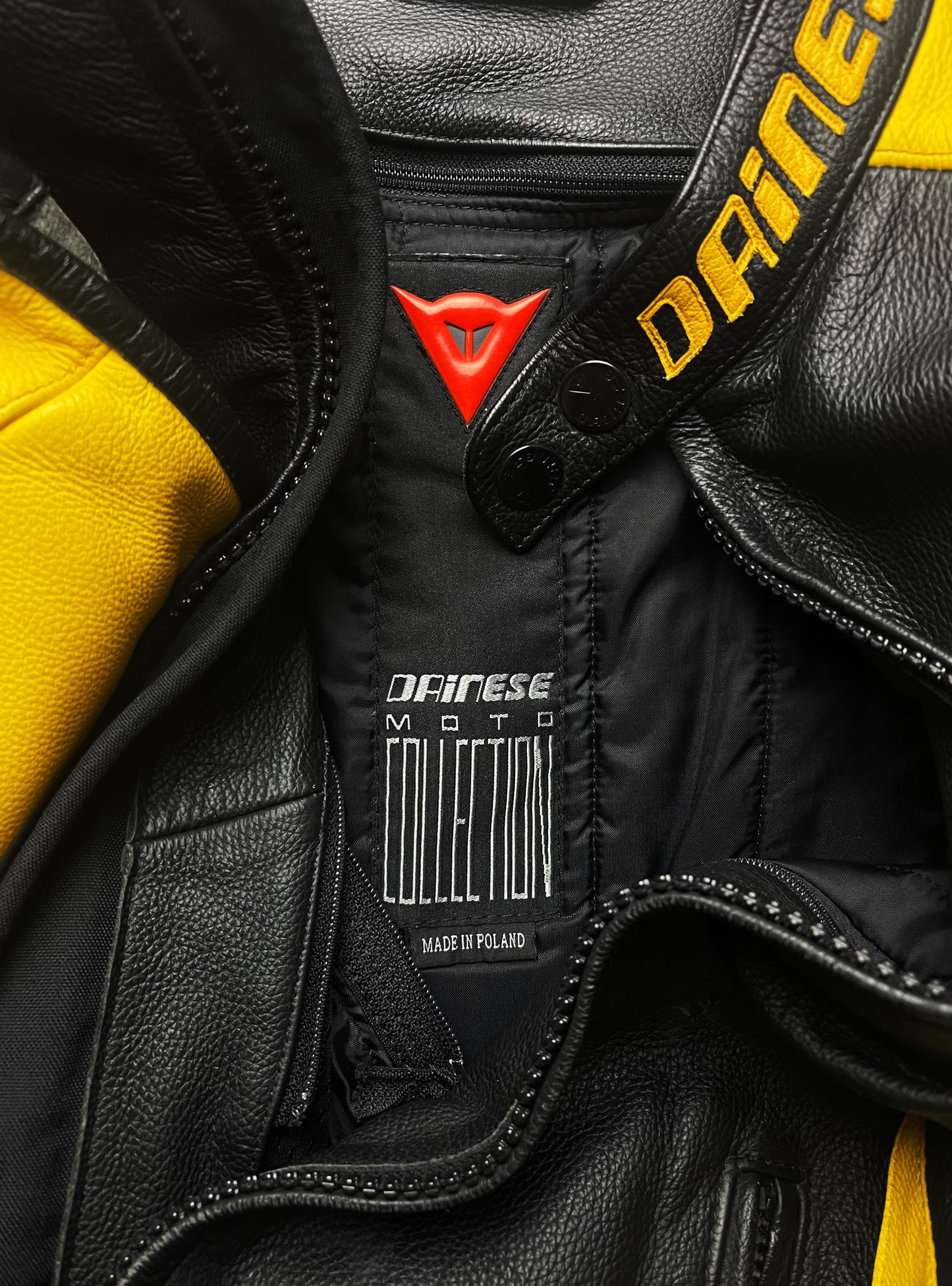 Dainese Leather Valentino Rossi Signature Riders Jacket