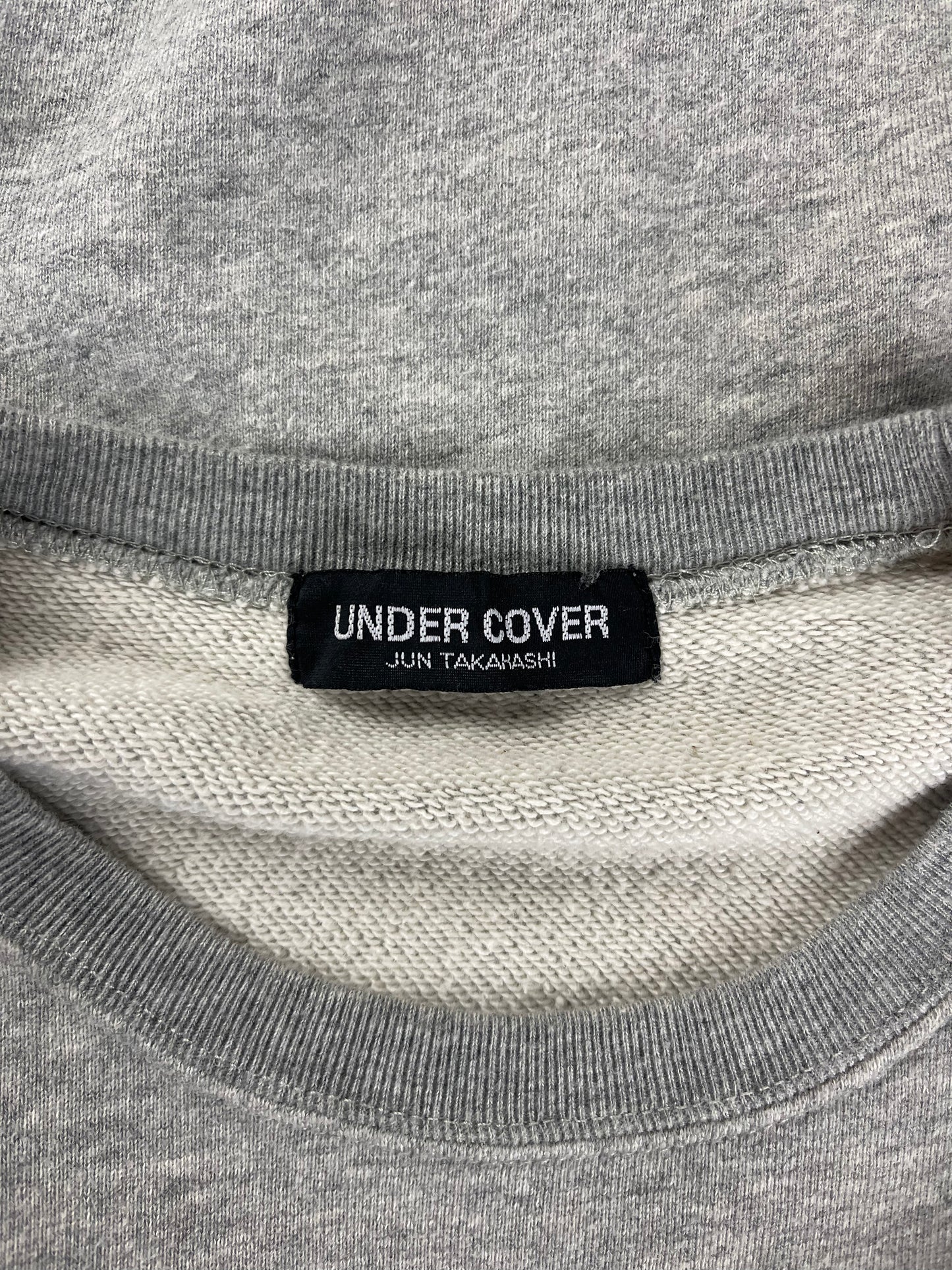 Undercover Bear Graphic Heather Grey Sweatshirt