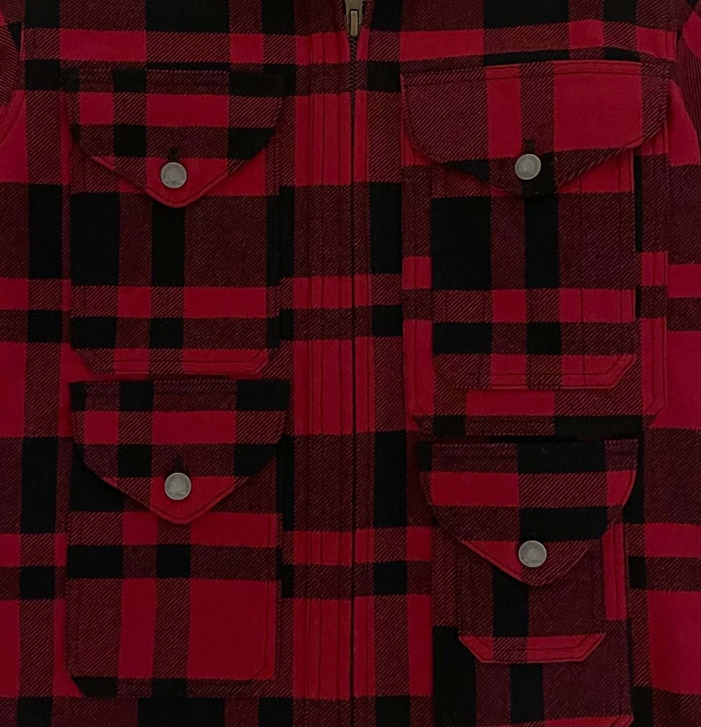 AW2003 General Research Plaid 6 Pocket Jacket