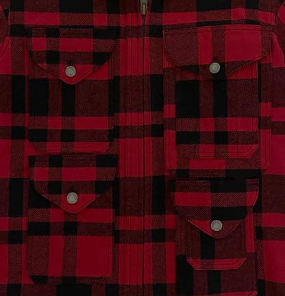 AW2003 General Research Plaid 6 Pocket Jacket