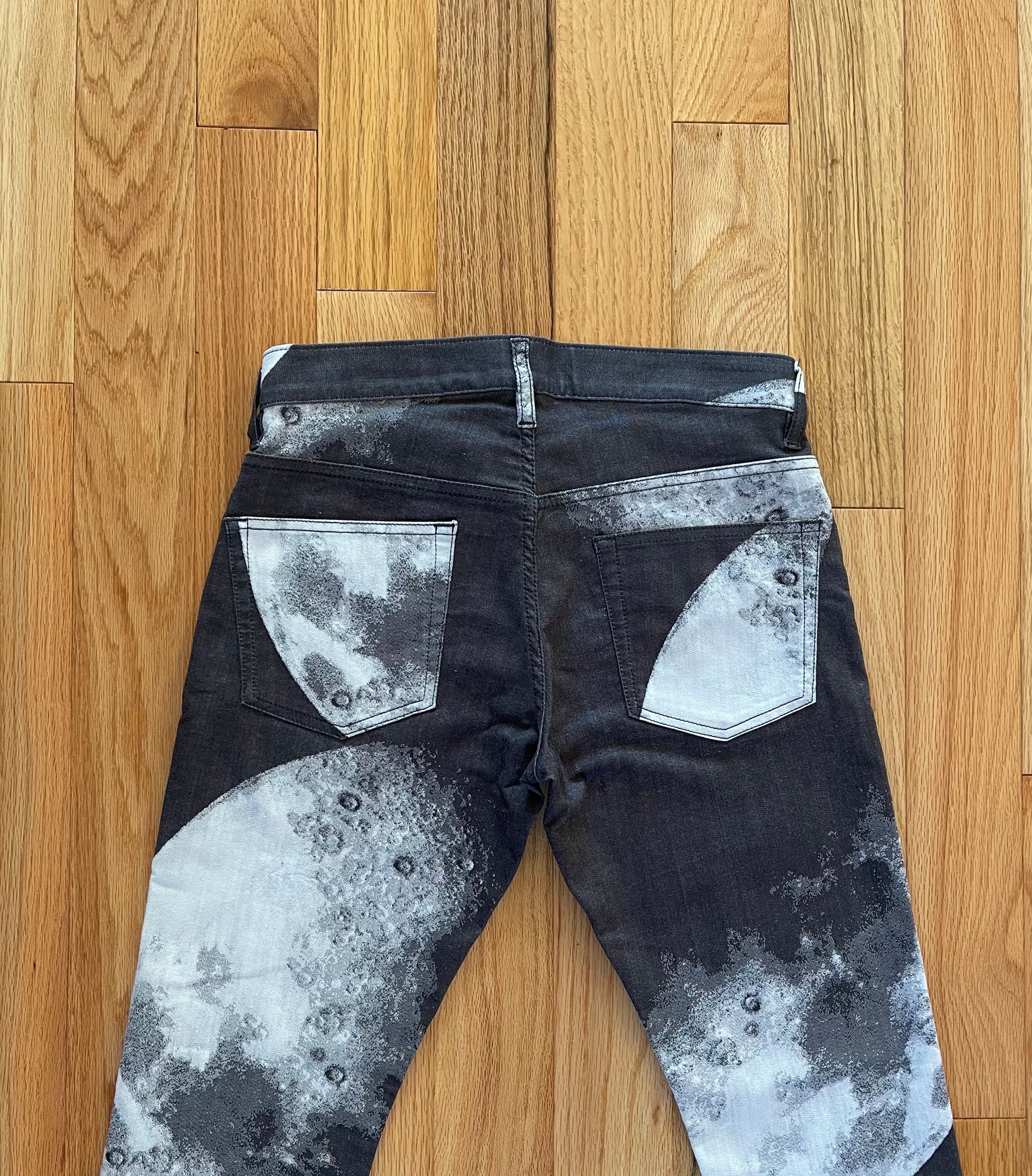 Issey Miyake APOC Moon Print Denim