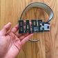 Early 2000s Bape Spell-Out Buckle Leather Belt