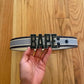 Early 2000s Bape Spell-Out Buckle Leather Belt