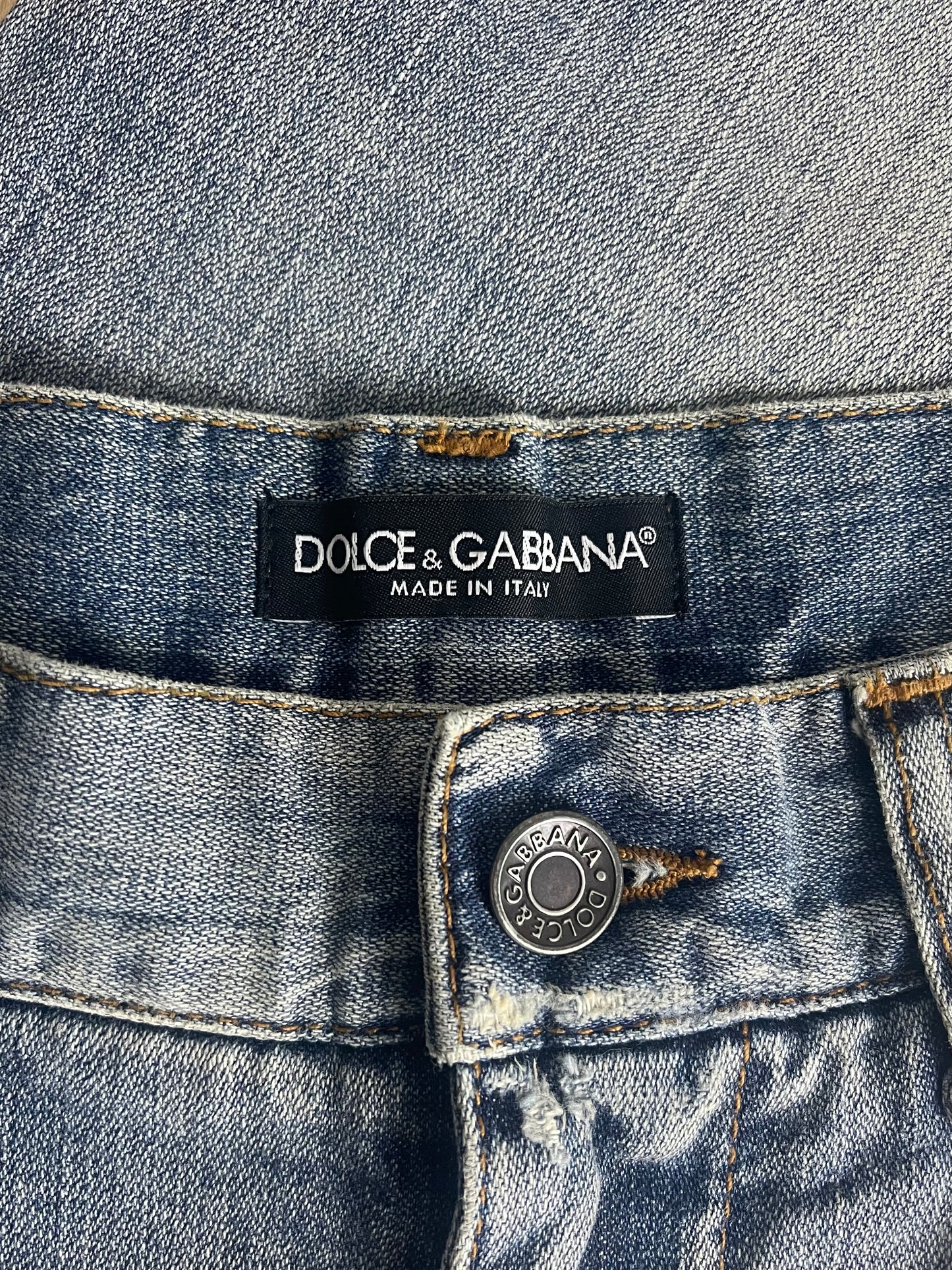 Dolce & Gabbana Light Wash Blue Boot Cut Denim