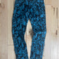 Hysteric Glamour Cartoon Full Print Blue Straight Cut Denim