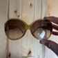 Louis Vuitton Honey Brown Round Sunglasses