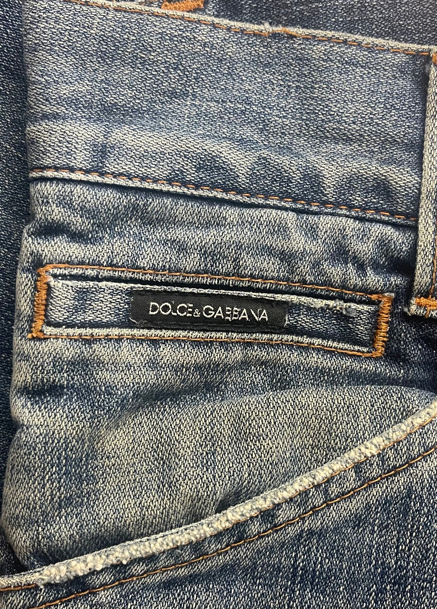 Dolce & Gabbana Light Wash Boot Cut Denim