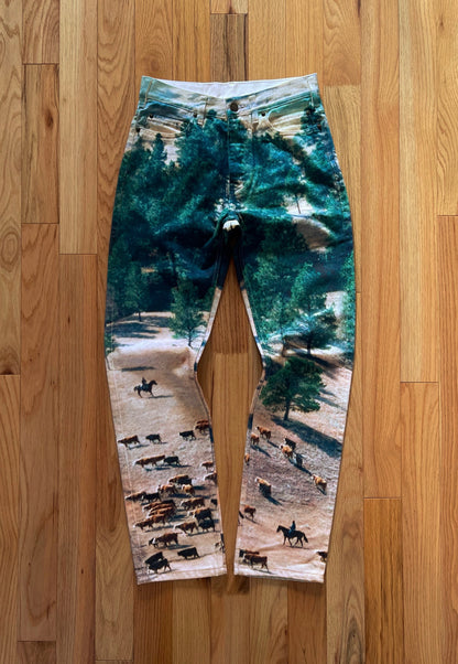 SS2019 CK205W39Nyc Calvin Klein Raf Simons Landscape Denim