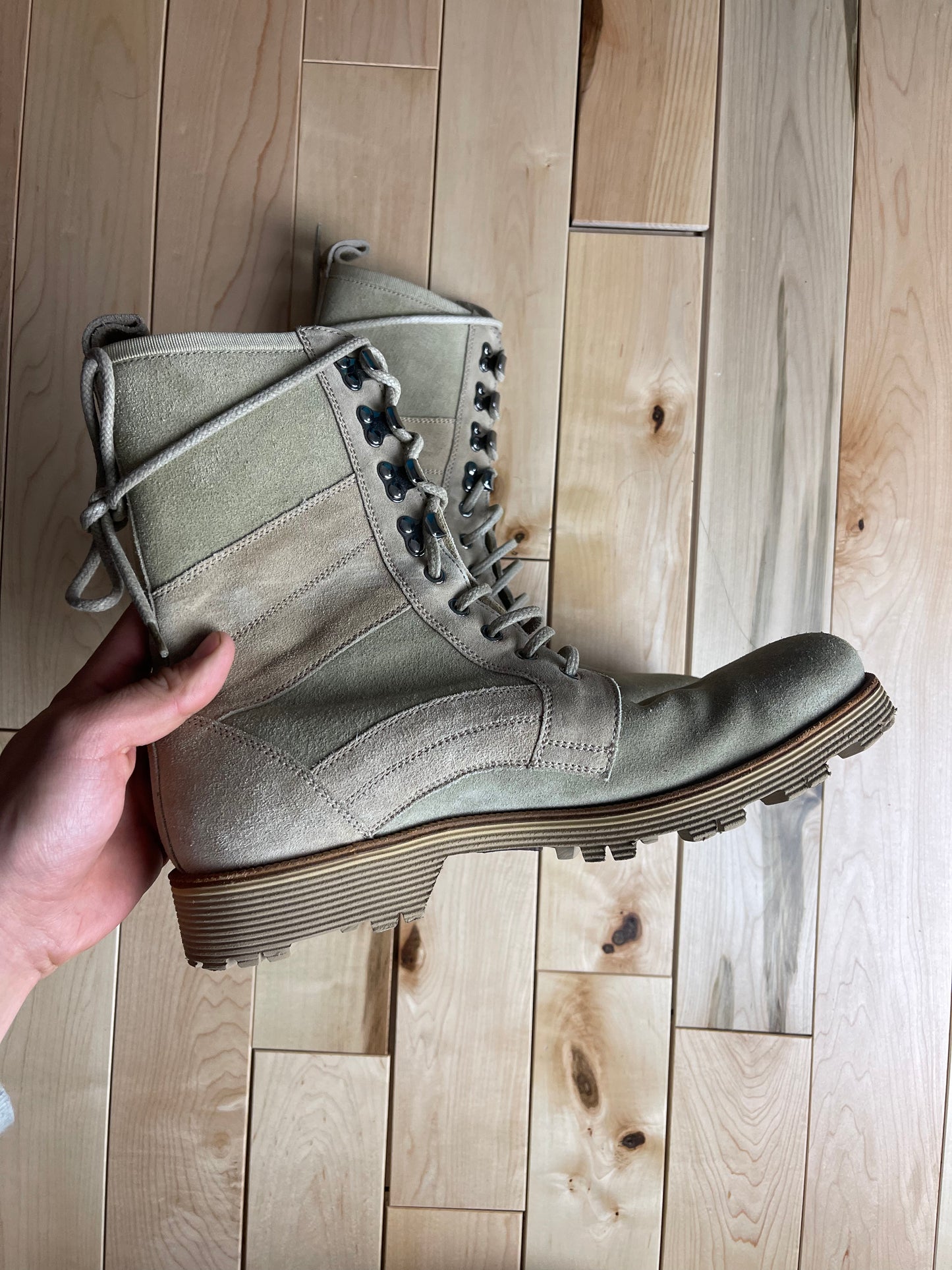 Early 2000’s Dolce & Gabbana Suede Combat Boots