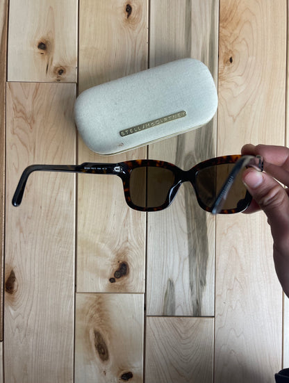 Stella McCartney Tortoiseshell Wayfarer Sunglasses