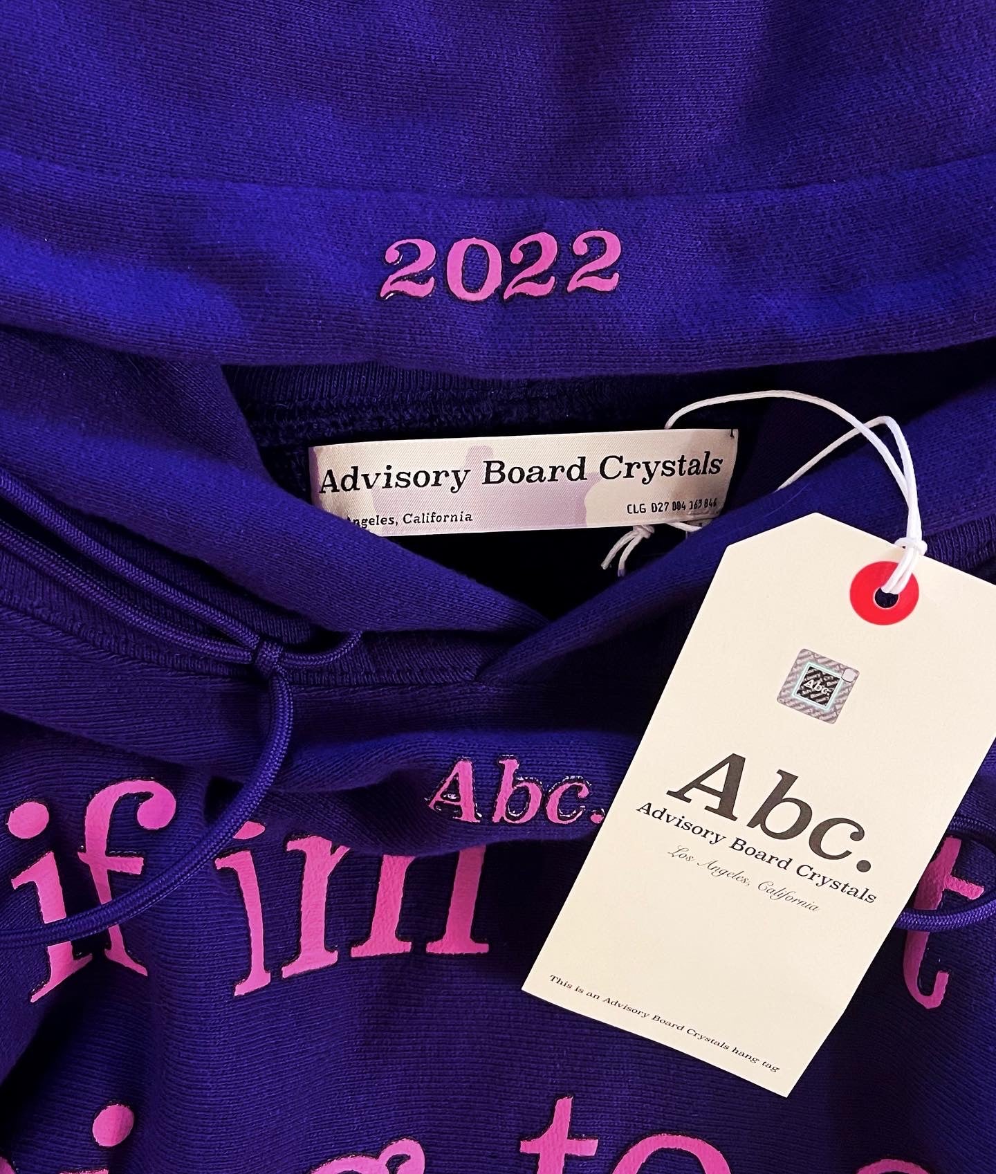 2021 NYE Exclusive Advisory Board Crystals Get Rich Hoodie