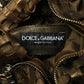 AW2007 Dolce & Gabbana Perforated Lambskin Leather Jacket