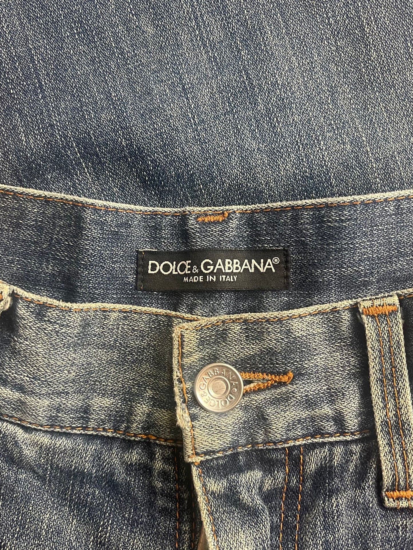 Dolce & Gabbana Light Wash Boot Cut Denim