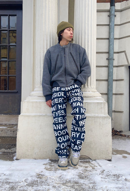 Junya Watanabe x Levis Poem Full Print 503 Denim