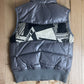 Neil Barrett Geometric Silver Puffer Vest