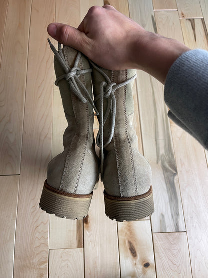 Early 2000’s Dolce & Gabbana Suede Combat Boots