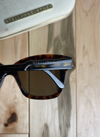 Stella McCartney Tortoiseshell Wayfarer Sunglasses