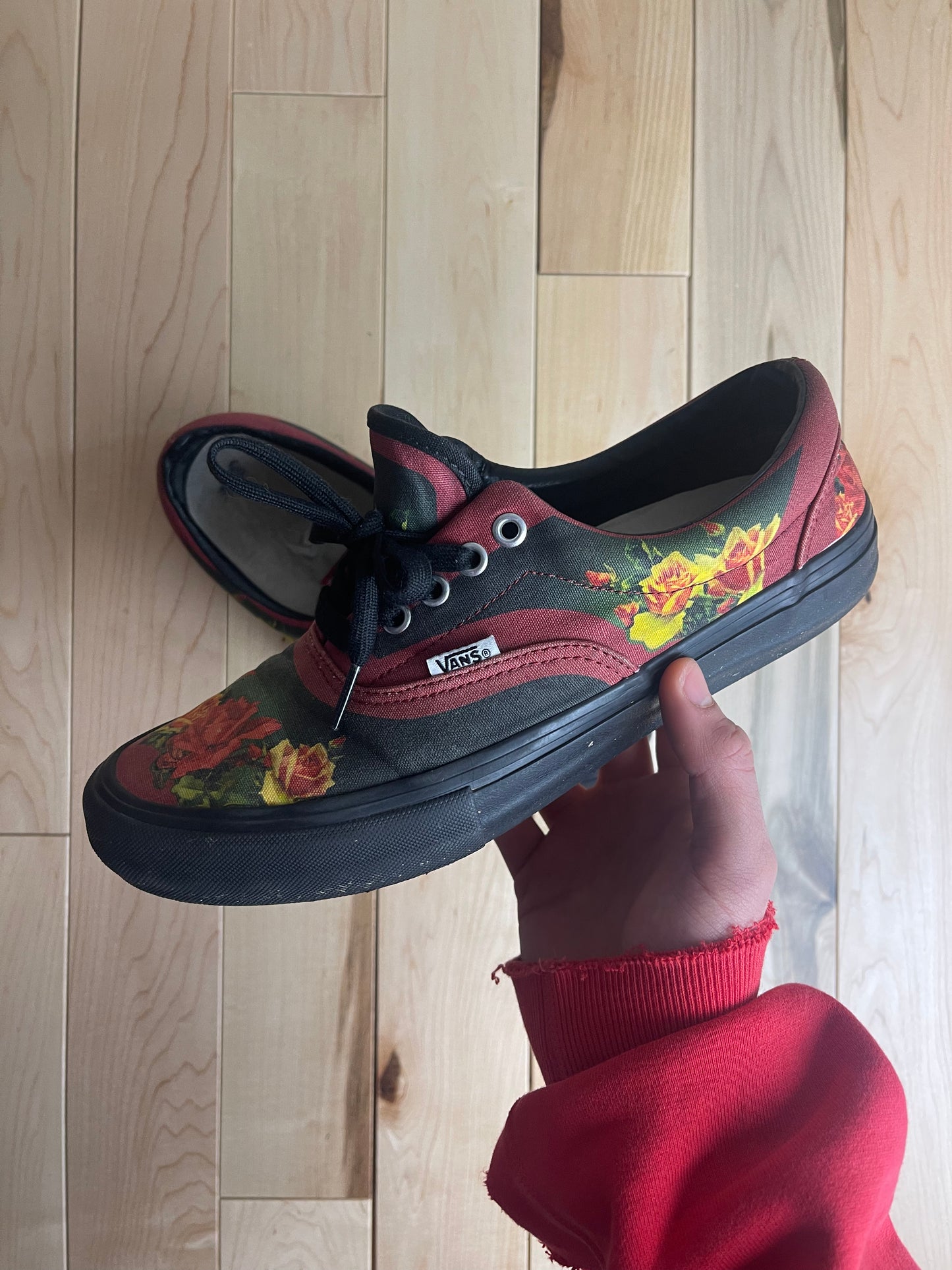 Supreme x Jean Paul Gaultier Vans Pro Era Low Top Sneakers